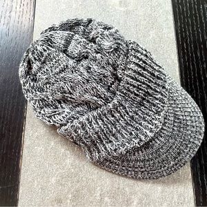 NWT Chunky Knit Jeep Cap Hat
